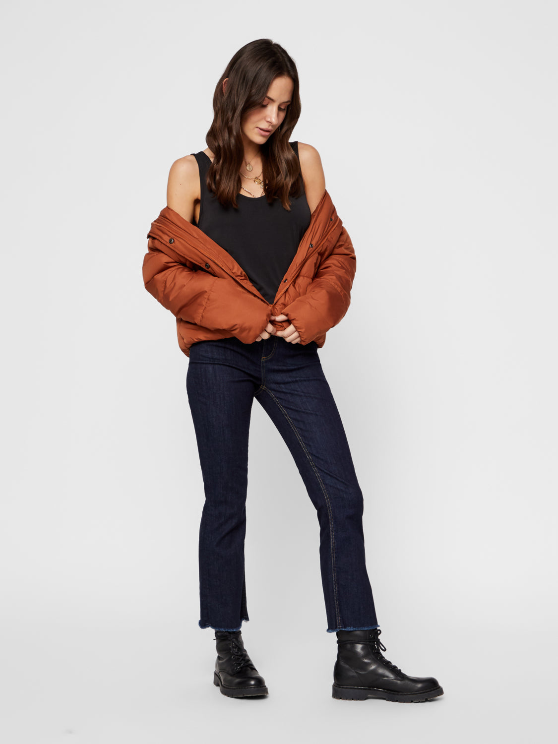 PCKAMALA Tank top - black